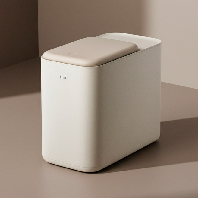 인사이 음식물처리기 SAI-01 가정용 건조분쇄 대용량 3L (활성탄 추가증정 이벤트), 베이지화이트