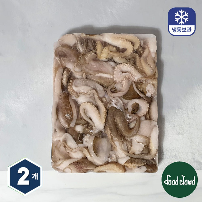 특A급 냉동 절단 쭈꾸미 900g [L], 2개, 900g(L)