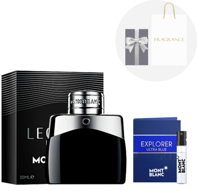 [몽블랑 정품] 몽블랑 레전드 오드뚜왈렛 EDT + 선물포장 + 쇼핑백 (샘플증정), 1개