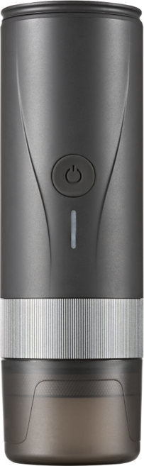 캠프쿠 커피머신 투샷 커피머신기 가정용 커피메이커 에스프레소 머신 커피 내리는 기구, 다크그레이