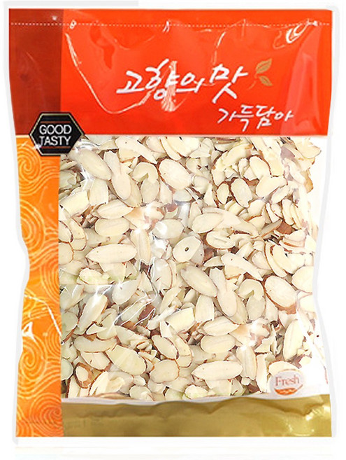 [가온애] 슬라이스 아몬드, 슬라이스 아몬드 350g, 1개