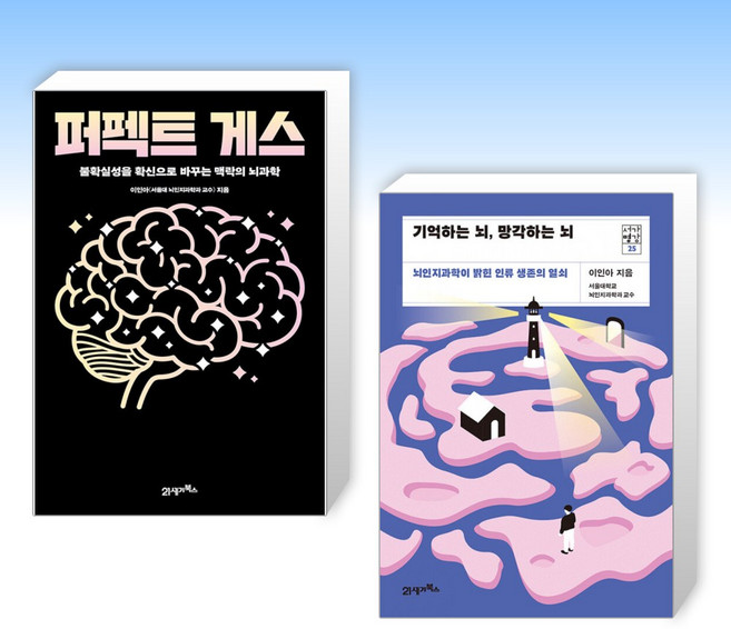 (이인아 세트) 퍼펙트 게스 (Perfect Guess) + 기억하는 뇌 망각하는 뇌 (전2권)