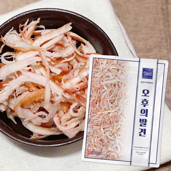 [오발] 품질이 남다른 국내가공 홍진미채, 200g, 1개