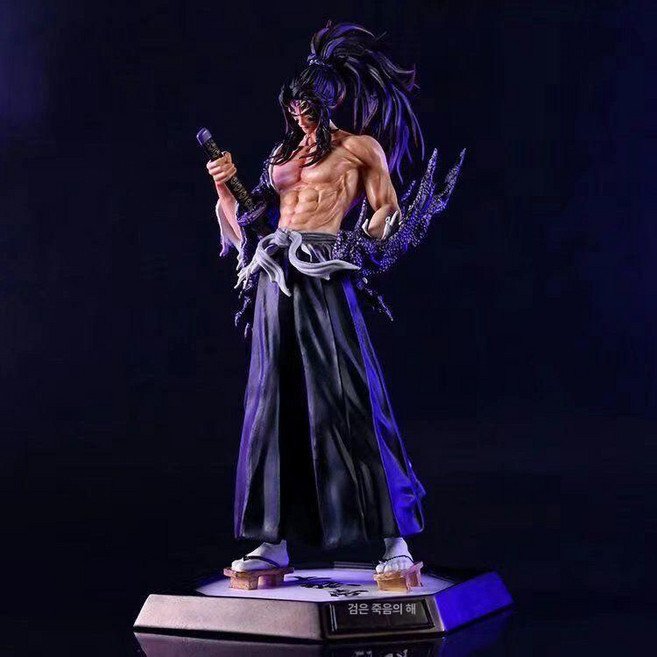 귀멸의칼날 무잔피규어 도깨비 액션피규어 PVC 31CM, 300mm 블랙데드 컬러풀, 1개, 기본 색상