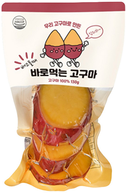 바로먹는 고구마, 130g, 10개