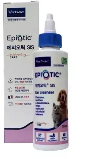 버박 에피오틱 귀세정제, 125ml, 1개