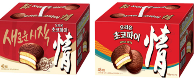 오리온 초코파이 어린이간식 쵸코파이, 1.872kg, 48개