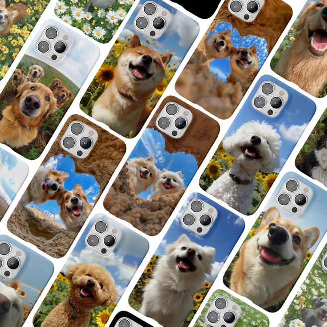 강아지 멍뭉이 케이스 A8 2018 A9 2018 A9프로 A90 5G A9 2018