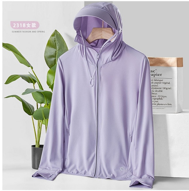 《J.Y》全方位防曬外套-帽簷可拆 連帽外套 遮陽外套 冰絲涼感外套