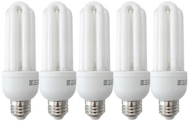 장수EL램프 20W 주광색 E26 5개 0130-5/ 전구 조명