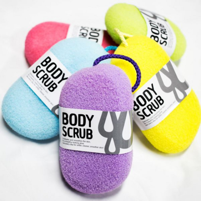 퓨어레인 바디스크럽 샤워 목욕 타올 스펀지 샤워볼, 1개입, 1개