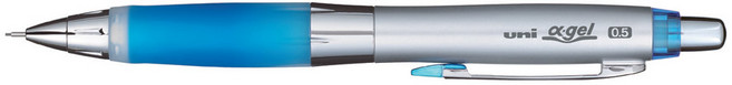 유니볼 유니 알파겔 흔들 샤프 0.5mm (1자루), 로얄블루