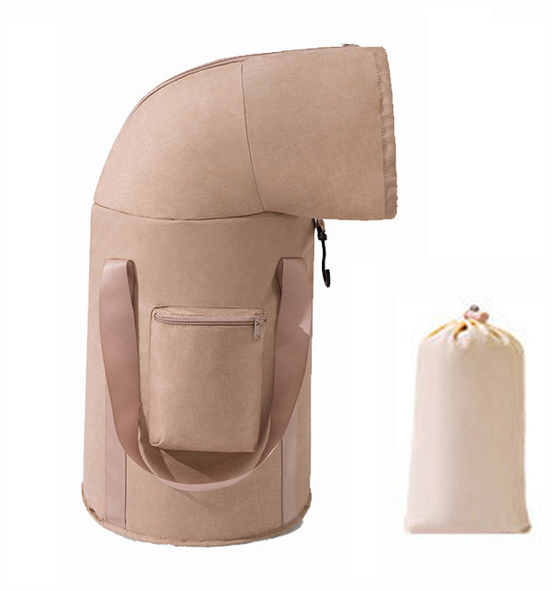 로이윙 접이식 휴대용 무릎 발 족욕기 사쿠라, 1개, 핑크