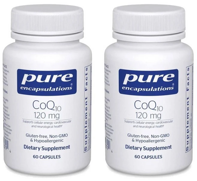 퓨어 인캡슐레이션스 코큐텐 120mg 캡슐, 2개, 60정 - 쿠팡