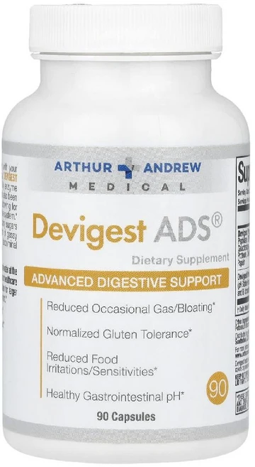 아서앤드류 Devigest ADS Advanced Digestive 서포트 90정, 알약/캡슐, 1개, 90회분 - 쿠팡