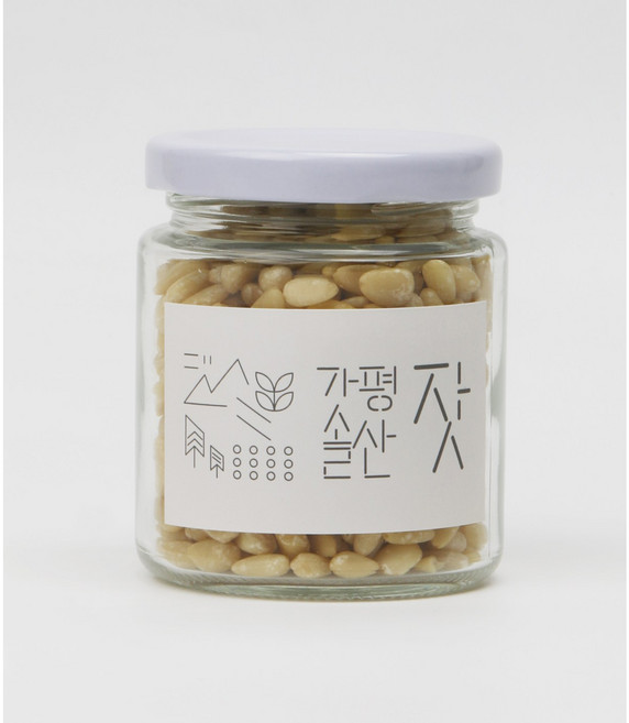 가평솔산 백잣, 1개, 100g