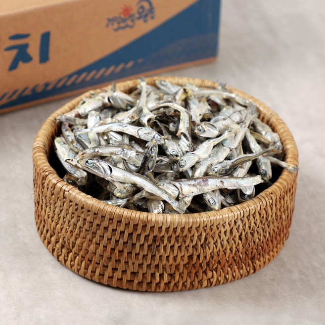 [한설식품] 남해안 상급 다시멸치 원물박스 1kg, 1개