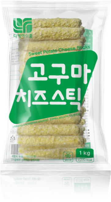 고구마치즈스틱 DK식품, 1개, 1kg