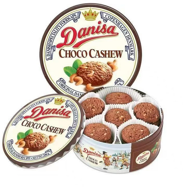 다니사 마요라 버터 쿠키 초콜렛+캐슈넛, 1개, 200g