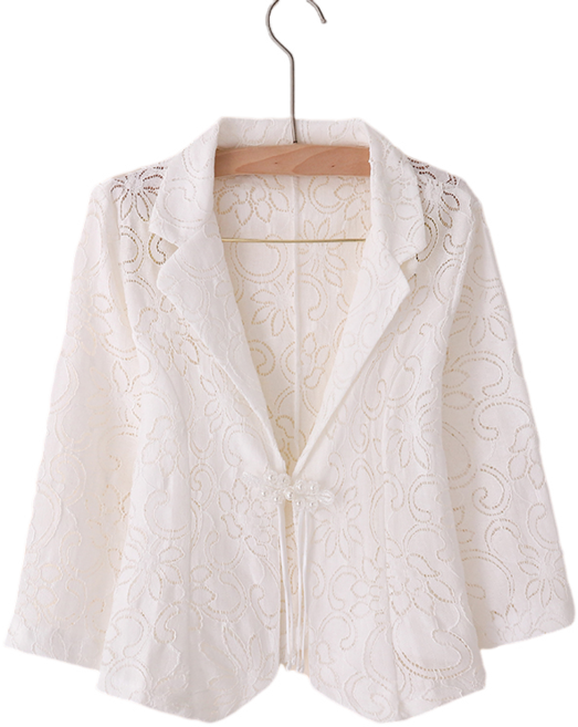 LEI3SI 여성용 레이스댄스복 328, L(50-55KG), 화이트