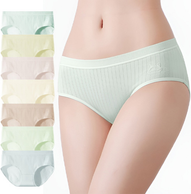 RS1 우리 아이 7DAY 주니어 여아 팬티 7종 세트