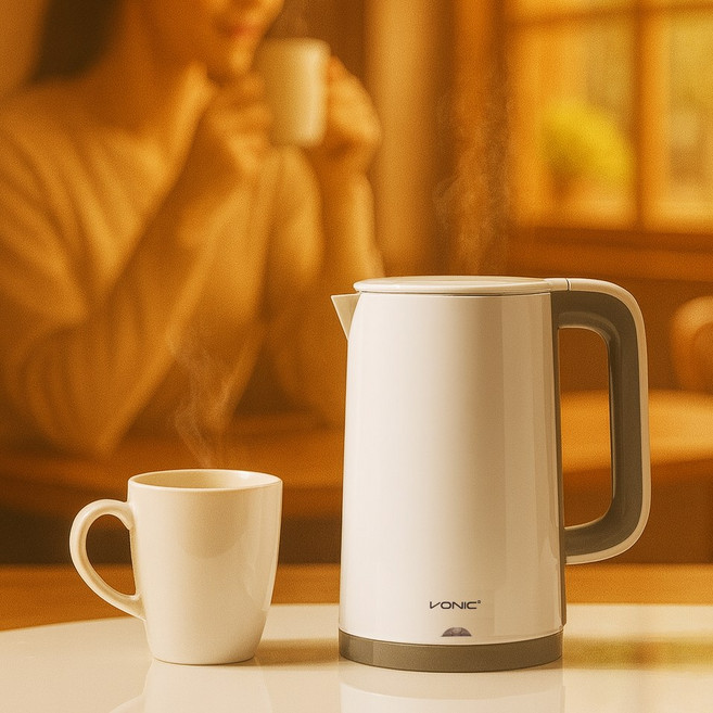 보닉 이중전기포트 티포트 분유포트 커피포트 1.5리터 kettle teapot NT1500, 단품