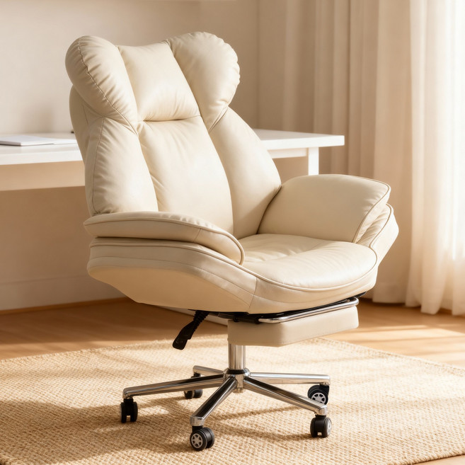 [로컬라이브] 베어허그 1인용 침대형 게이밍 리클라이너 의자 XH920A 160도 조절 | PC-사무-게임 책상용 버터플라이형 의자, 베이지