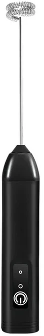 전기 우유 Frother USB 충전식 휴대용 계란 비터 3 속도 폼 메이커 믹서 커피 음료 Frothing Wand Foamer K, 1개, 02 D01-B, 1ml
