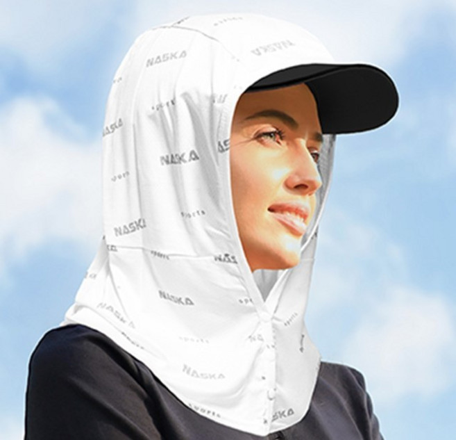 국산 햇빛가리개 자외선차단 골프 썬가드 뒷목 쿨링 후드