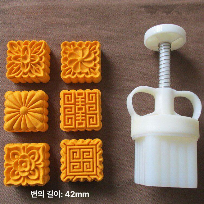 쿠키 땅콩틀 쿠키틀 떡도장 월병틀 다식틀 화과자 틀, 1개