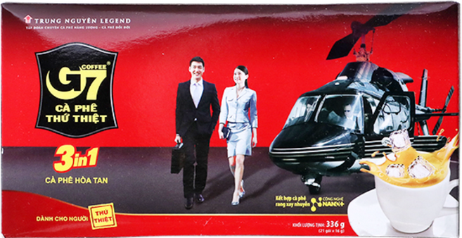 월드푸드 베트남커피믹스 쭝웬 G7 3in1 21개입 trung nguyen, 16g, 24개
