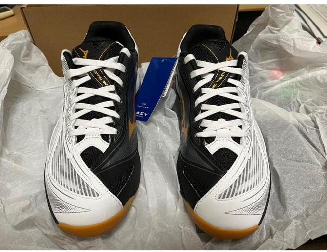 미즈노 탁구화 인도어화 웨이브 메달 7 2E 신유빈 남여공용