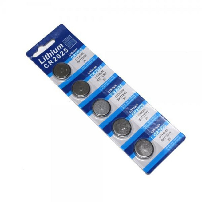 (티테크놀로지) (코인전지) CR-2025 (5알(1SET)), 1개, 5개입