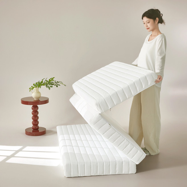 Lumi 3단 접이식 메모리폼 매트리스 휴대용 캠핑 8CM/12CM/15CM 고탄력 편안한 수면 매트리스