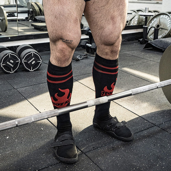브렁크 터질라 데드리프트 양말 정강이보호 종아리압박, 1개