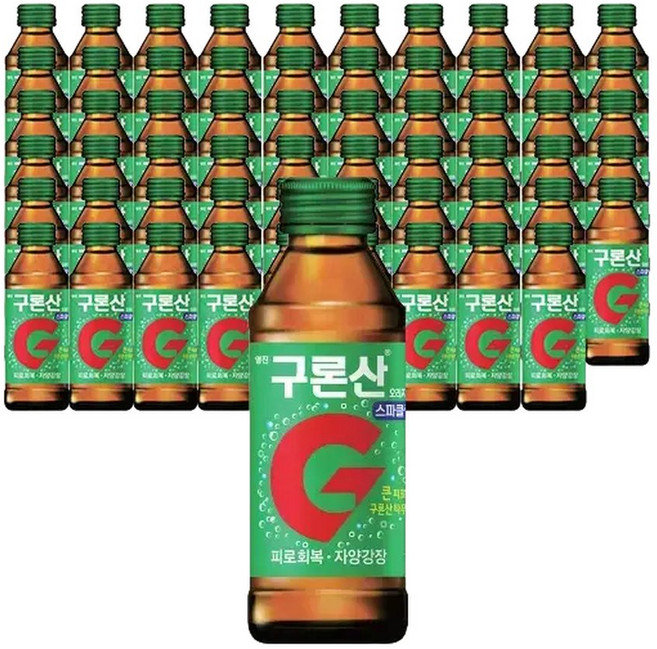 해태htb 영진 구론산 탄산 스파클링 오리지날, 150ml, 60개