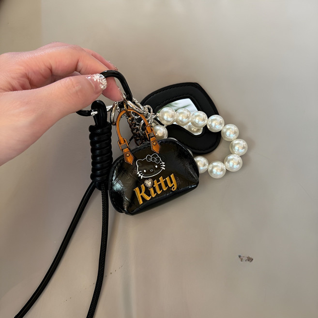 헬로키티 미니백 키링 에어팟 홀더