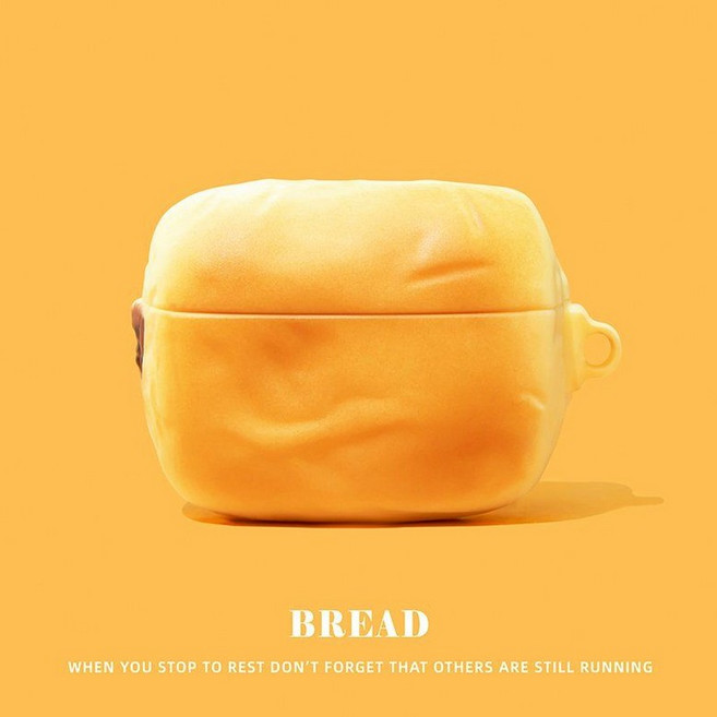 레드미 버즈6 프로 케이스 키위 키링 실리콘 커버, Xiaomi Buds 5, 42 빵+노란링 실리콘 후크