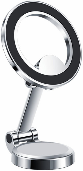 파치시 차량용 핸드폰 거치대 맥세이프, 실버, 1개