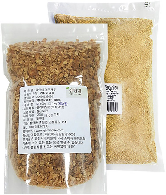 두레생협 국산 전통 메주가루(고운가루) 500g 막장가루(굵은가루) 500g 택1, 막장가루, 1개
