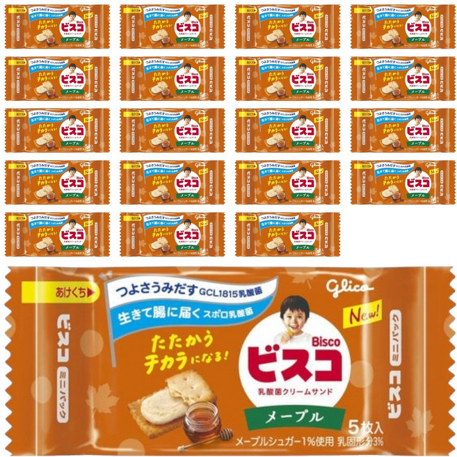 글리코 비스코 미니팩 메이플 5개입, 20개