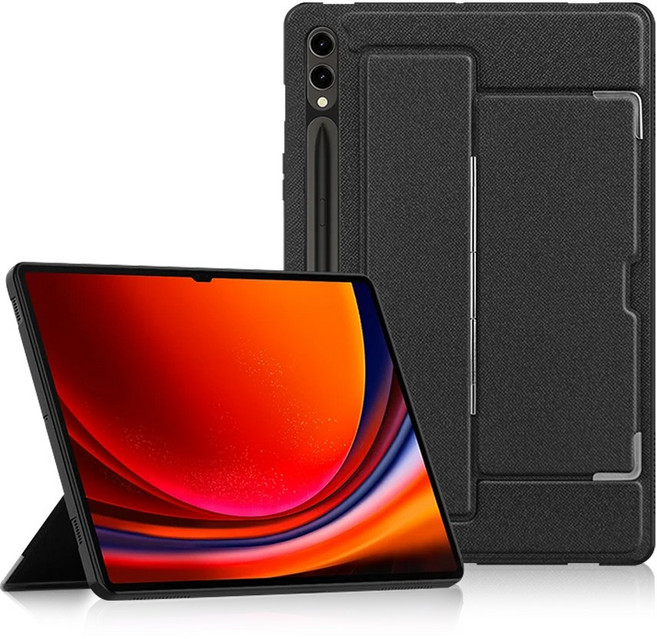 스냅케이스 갤럭시탭 S9울트라 S8울트라 케이스 힌지 거치대 스탠드 킥쉘