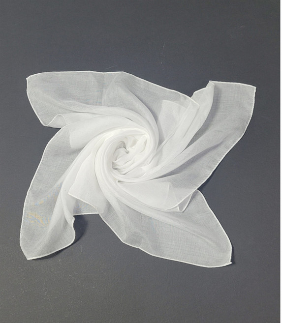 염색용 스카프 텐셀 사각 쁘띠 스카프 70x70cm 유칼립투스 보태니컬 원단