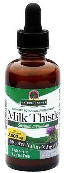 네이처스 앤서 액상 밀크씨슬 60ml (NON-GMO 글루텐프리) 밀크시스, 1개