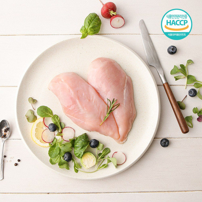 더바른닭 국내산 냉장 촉촉 닭가슴살, 3개, 1kg