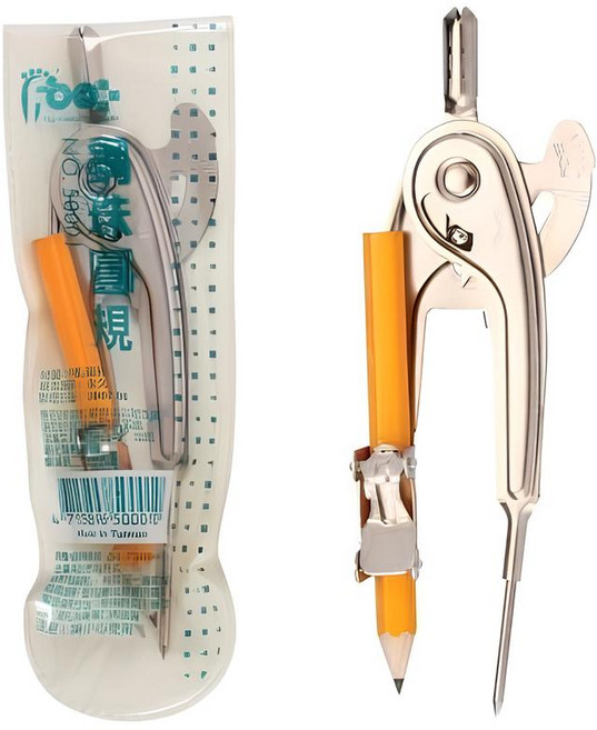 量規幾何圓規, 1個