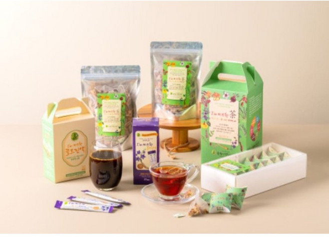 기관지.폐에 도움되는 숲 해설가가 만든 I'm 미스황 차 & 미스황 골드진액 [원산지:국산(전라북도 완주군)] 미스황 차 실속형, 1개, 2.5g, 15개입