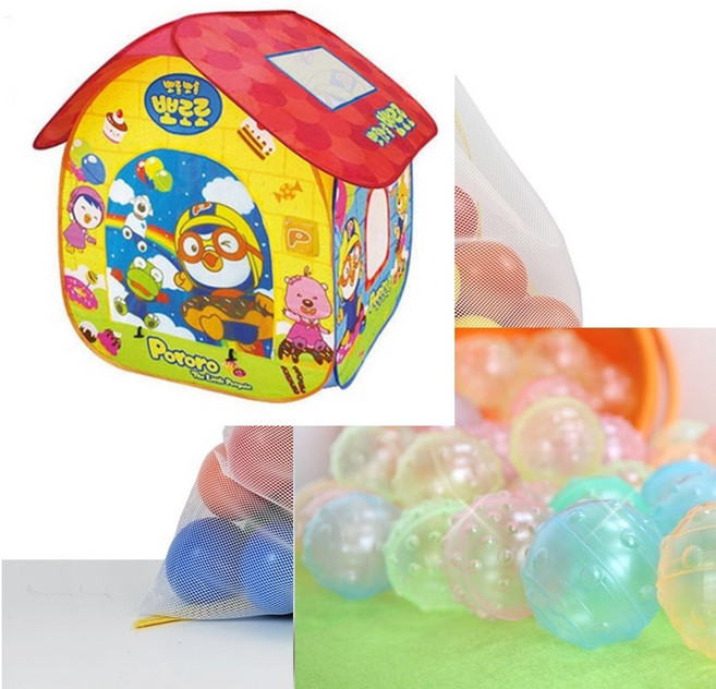 아이존 뽀로로 멜로디볼텐트(볼200개+세탁망포함) 볼텐트
