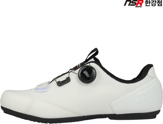 NSR 크로스 니트 11 평페달 신발, 275, WHITE