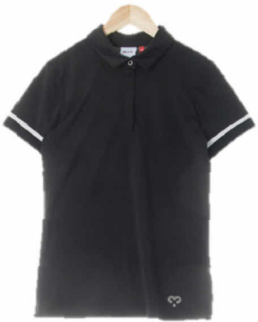 9717 exr 블랙 블랙라벨링카라반팔티 [90]